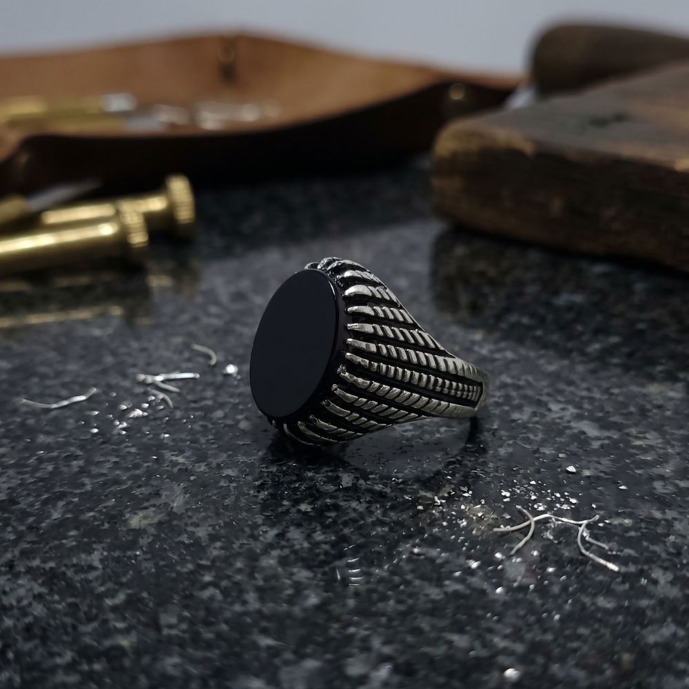 Real Aqeeq Turkish Silver (Chandi) Ring For Men’s