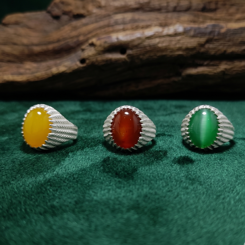 Real Aqeeq Turkish Silver (Chandi) Ring For Men’s