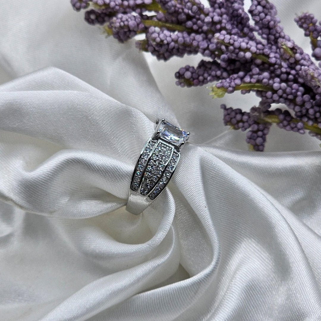 Adjustable Italian Silver Ring – 925 Hallmark Anti Tarnish
