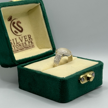 Real High-Quality Dur e Najaf Chandi Ring in Turkish Style