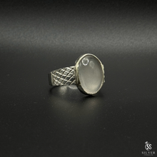 Real High-Quality Dur e Najaf Chandi Ring in Turkish Style