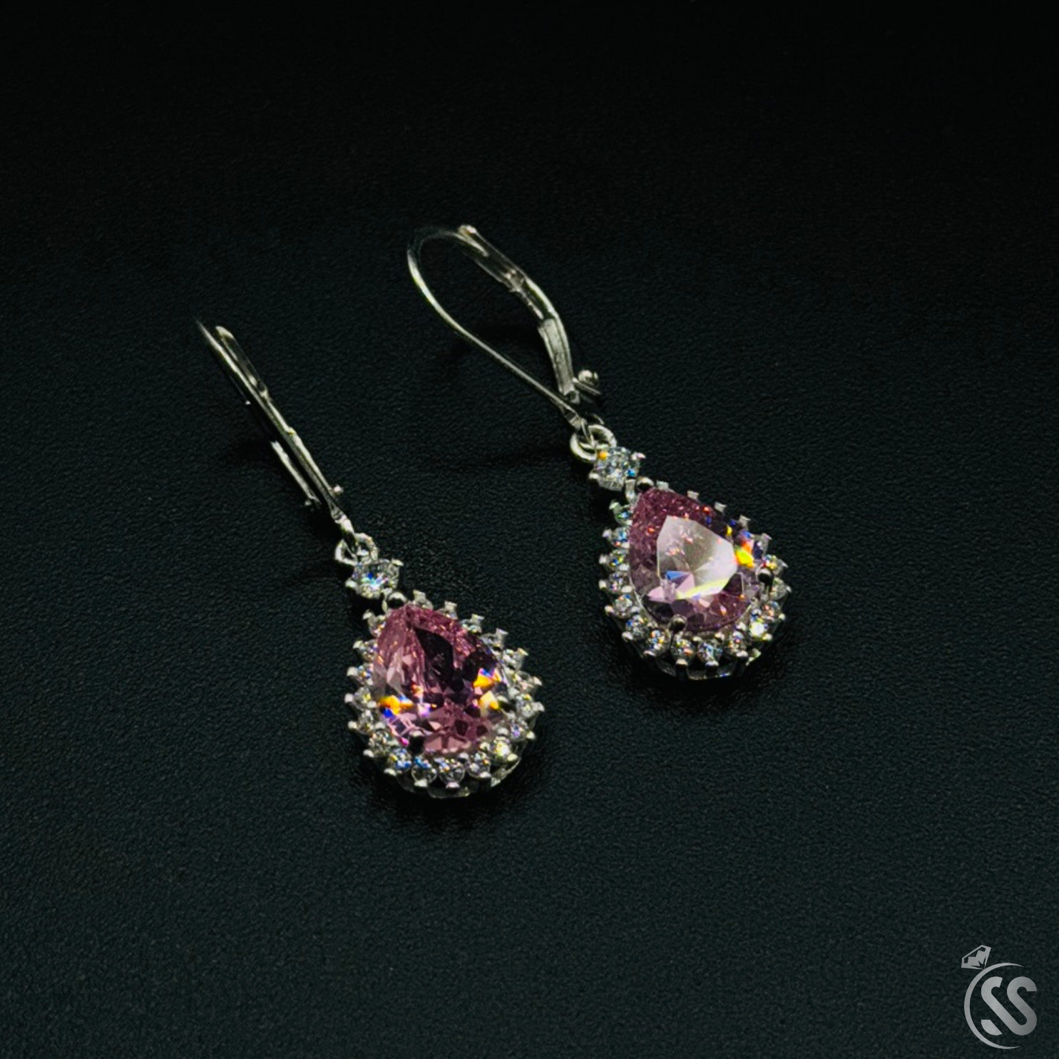 925 Sterling Italian Silver Earrings - SilverStones.Pk