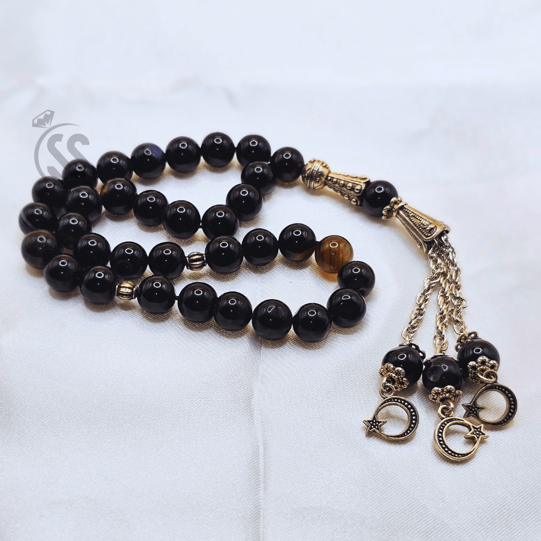 Real Aqeeq Stones Tasbeeh - Best Quality