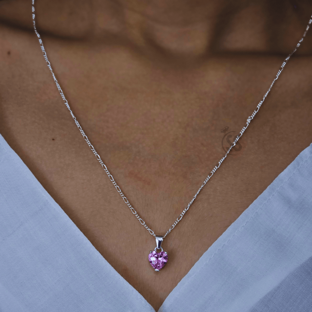 Italian Silver 925 Diamond style Pendant