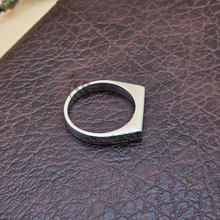 Silver Simple Ring Band