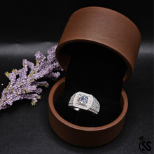 1 Carat Moissanite diamond Silver Italian Ring