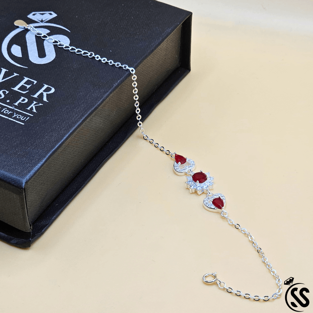 925 Italian Silver Ladies Bracelet