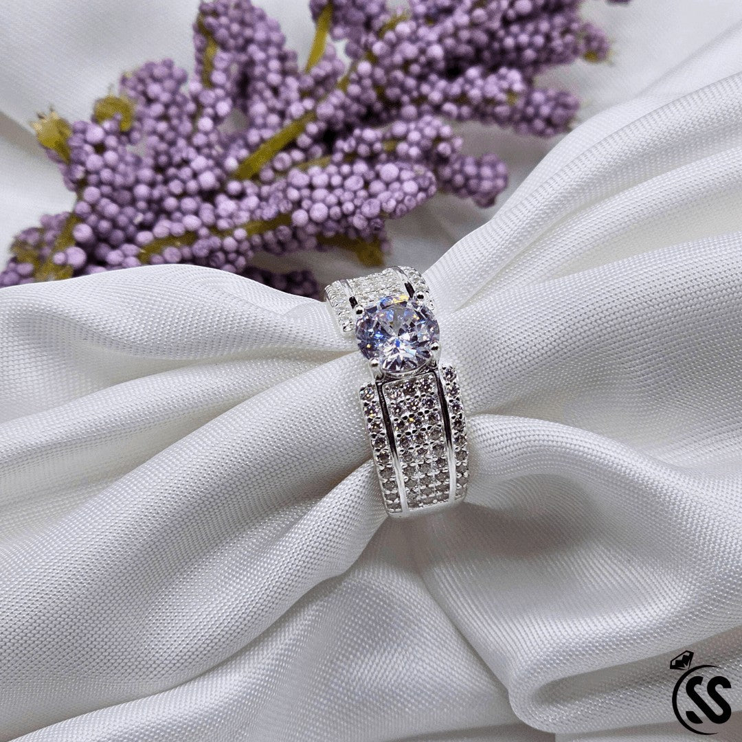 925 Italian Sterling Silver Adjustable Ring – Unisex Design