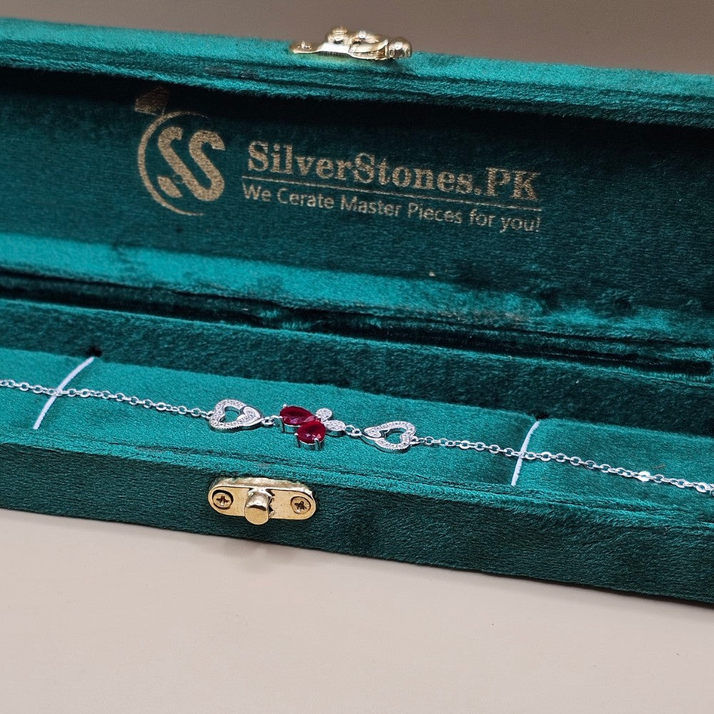Elegant Sterling Silver Bracelet for Girls and Women