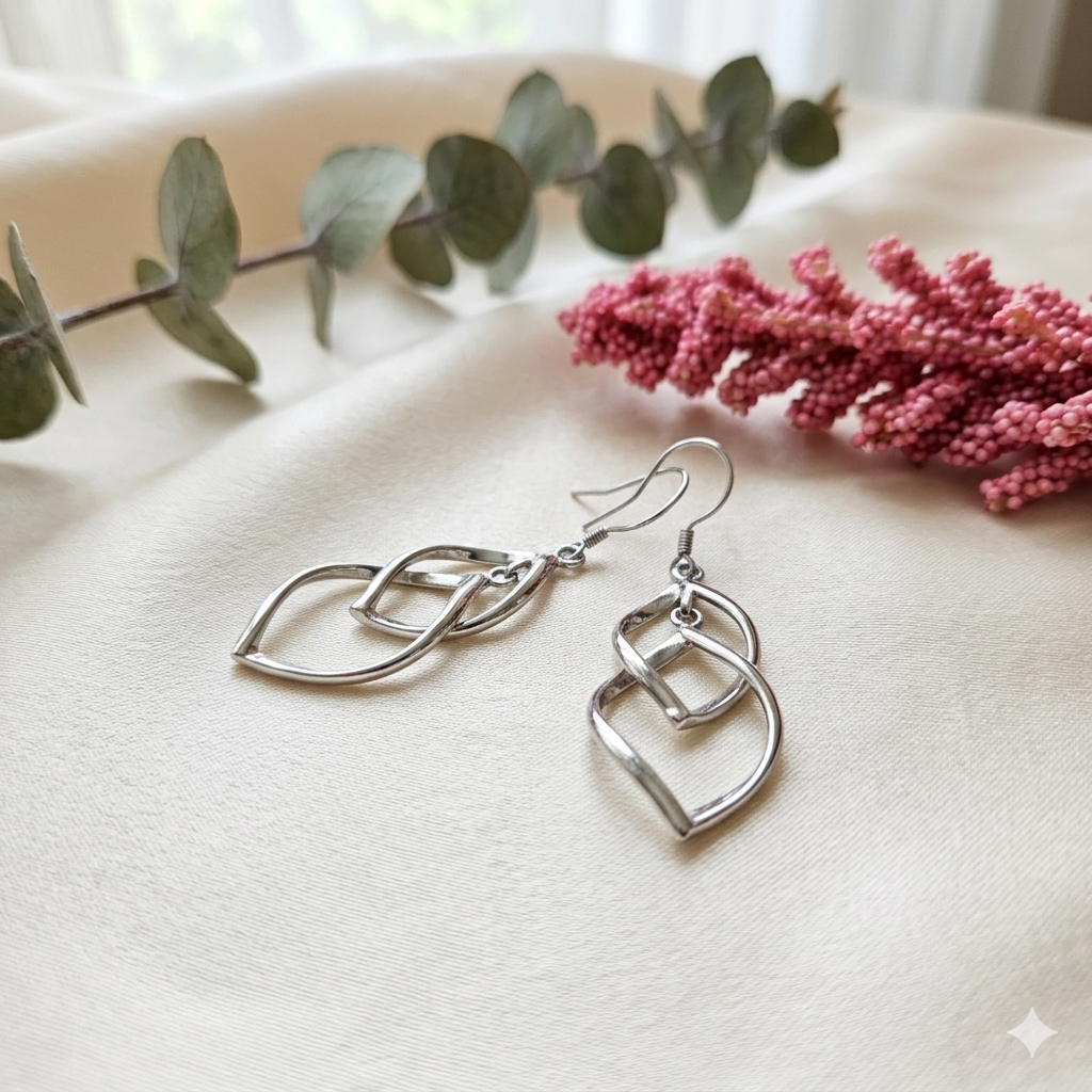 Italian 925 Silver Earrings!