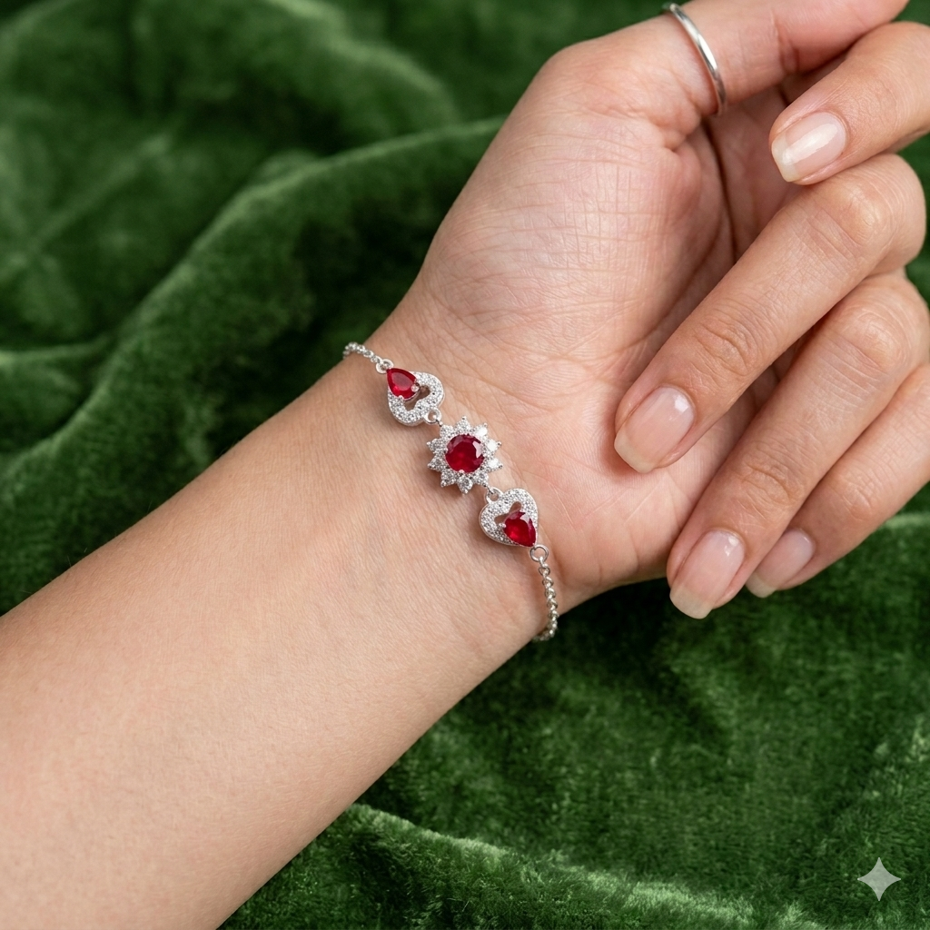 925 Italian Silver Ladies Bracelet