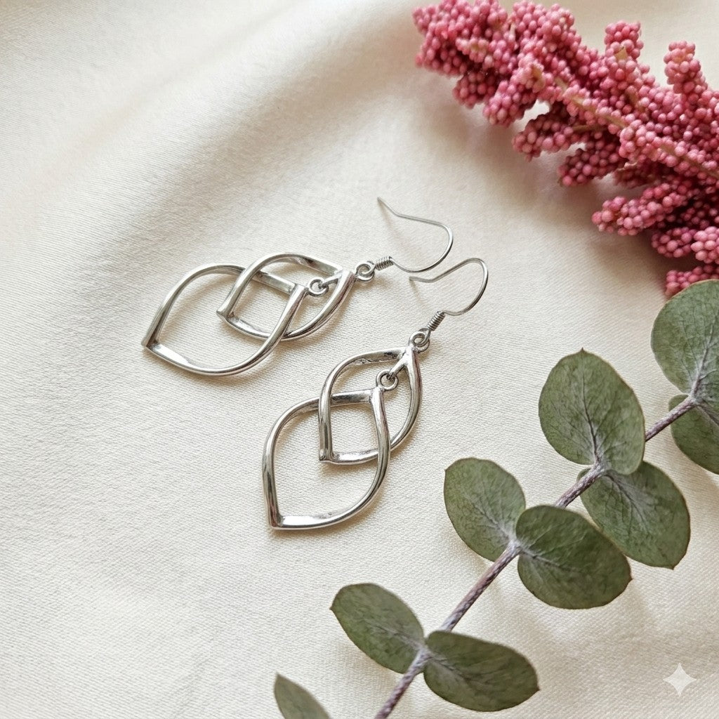 Italian 925 Silver Earrings!