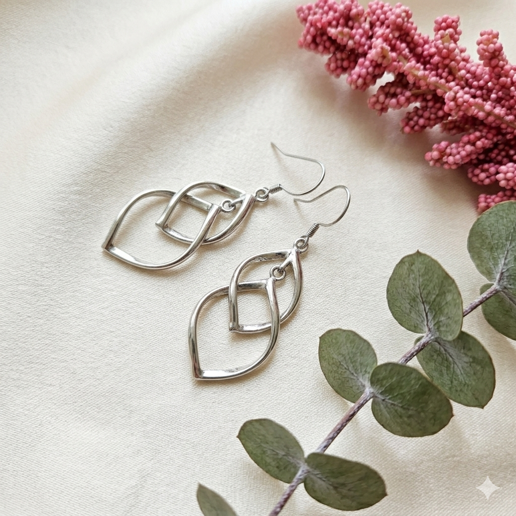 Italian 925 Silver Earrings!