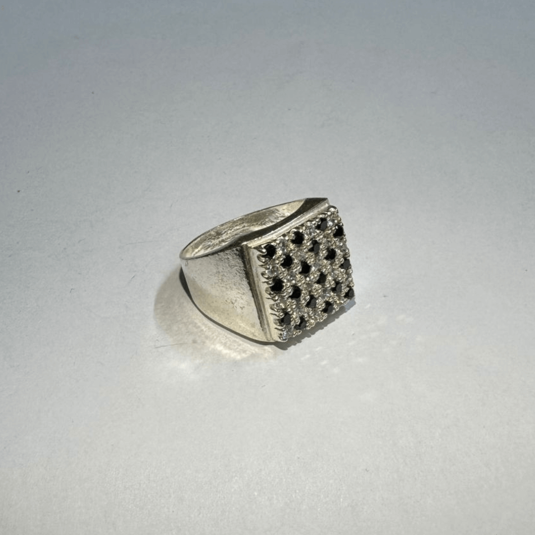 Zircon Silver Ring