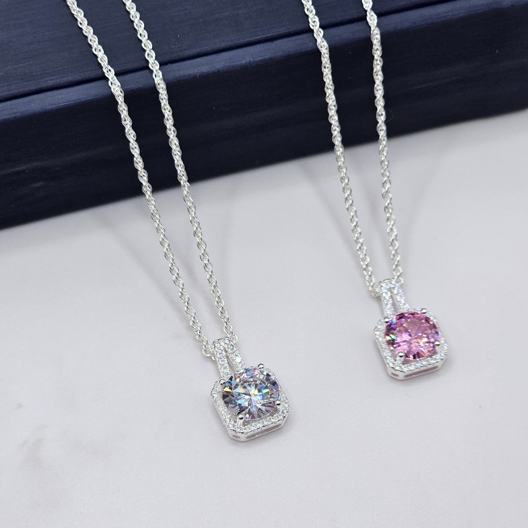Luxury 925 Sterling Silver Pendant & Chain – Perfect for Women’s Style