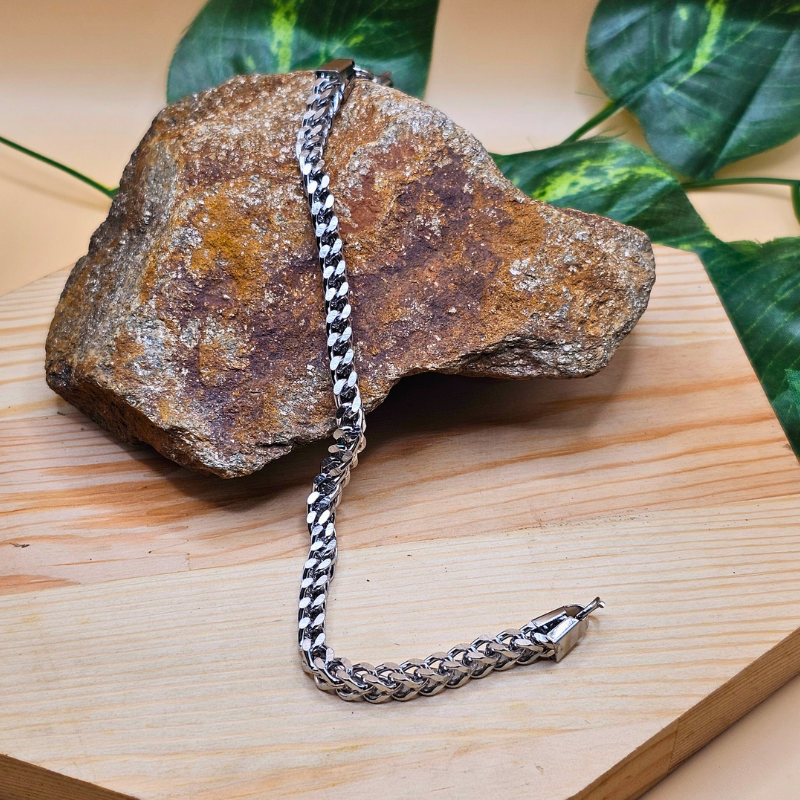 Stainless Steel Gents Cuban Bracelet – 6mm Premium Heavy Look