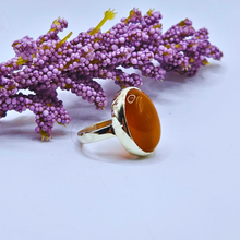 Real Aqeeq Silver (Chandi) Ring