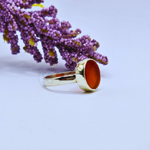 Real Aqeeq Silver Ladies Ring