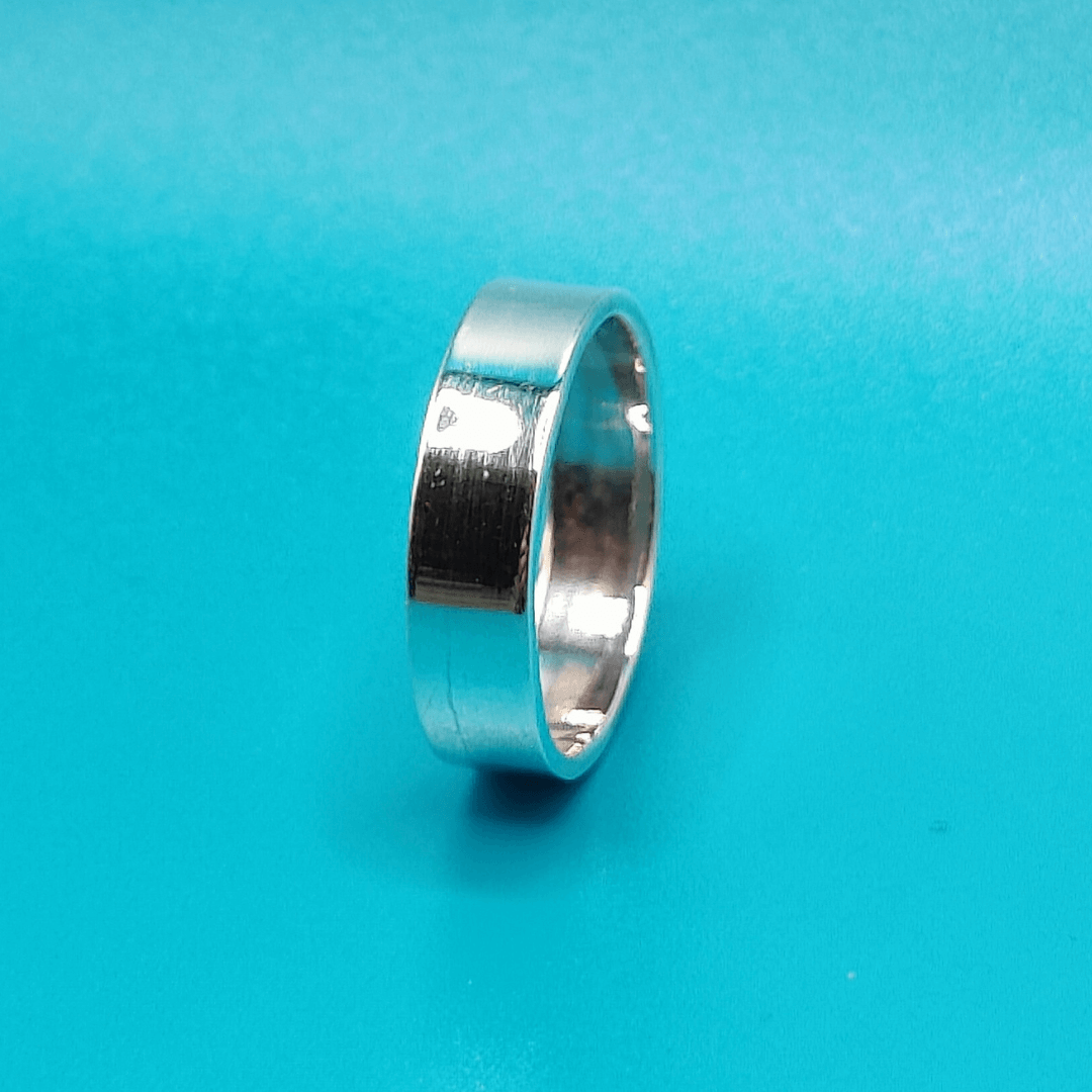 Italian 925 Silver Ring Band