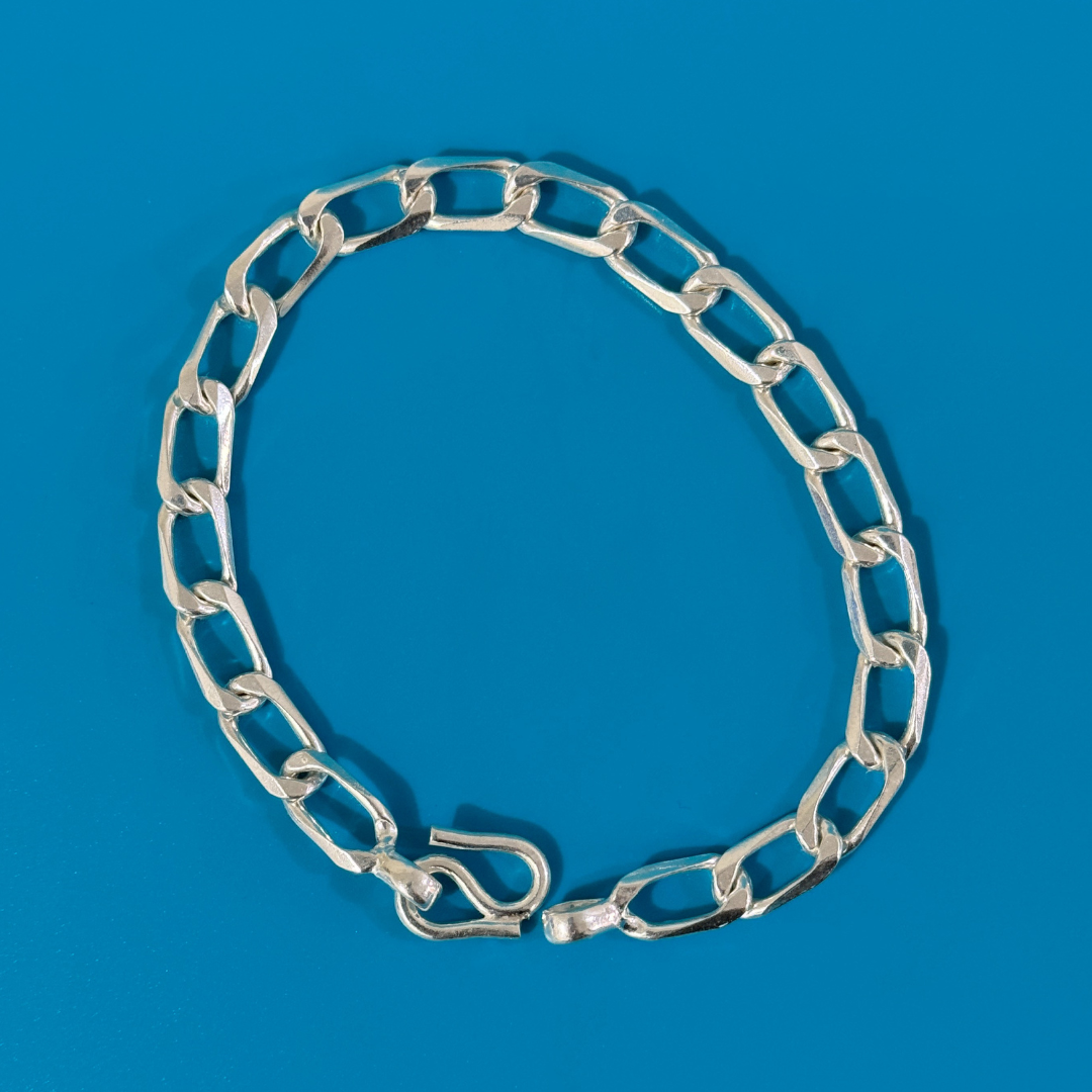 Heavyweight Silver (Chandi) Bracelet for Boys