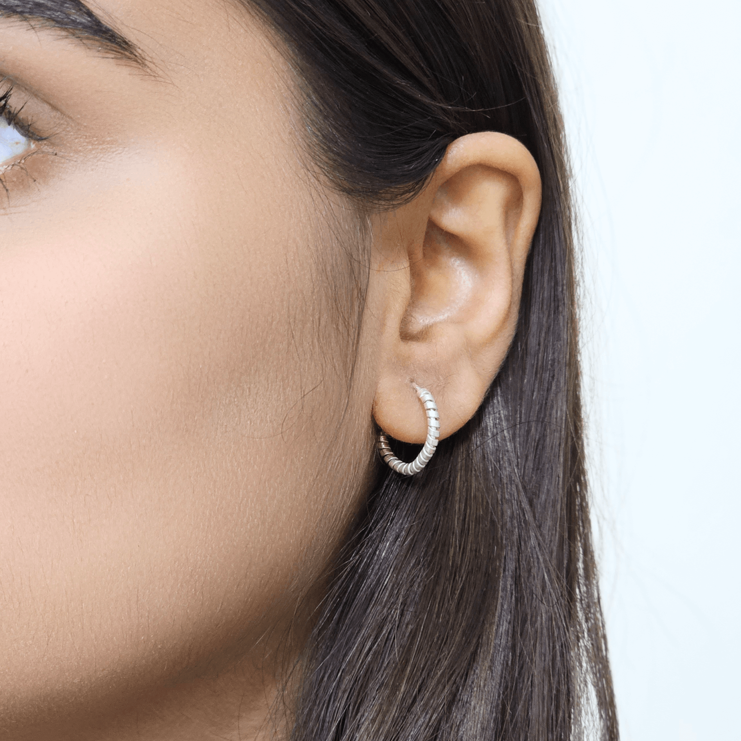 Silver (Chandi) Beautiful Earrings