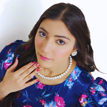 Timeless Elegance: Real Pearl Stone Necklace for Ladies