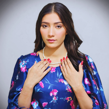 Timeless Elegance: Real Pearl Stone Necklace for Ladies