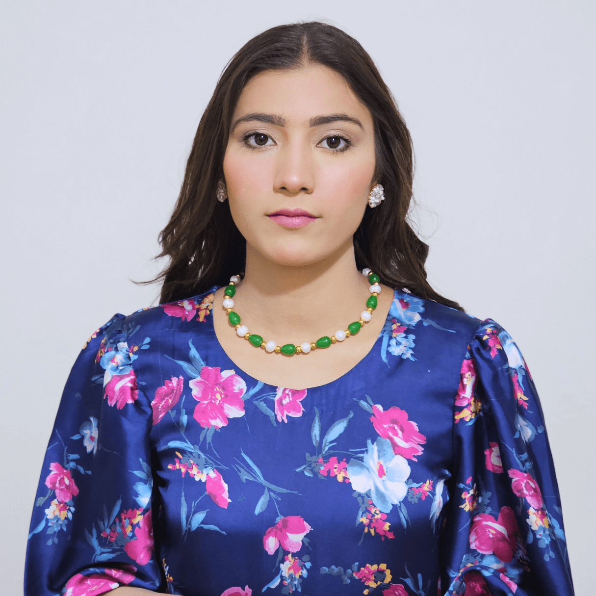 Timeless Elegance: Real Pearl Stone Necklace for Ladies