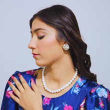 Timeless Elegance: Real Pearl Stone Necklace for Ladies