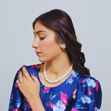 Timeless Elegance: Real Pearl Stone Necklace for Ladies