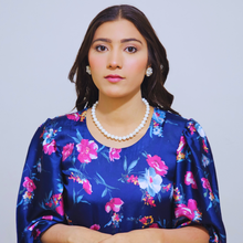 Timeless Elegance: Real Pearl Stone Necklace for Ladies