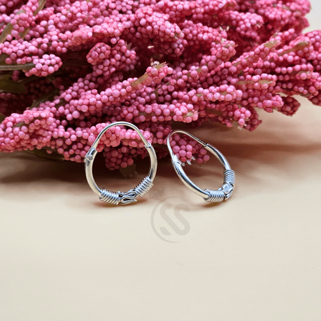 Silver (Chandi) Beautiful Earrings