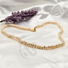 Timeless Elegance: Real Pearl Stone Necklace for Ladies