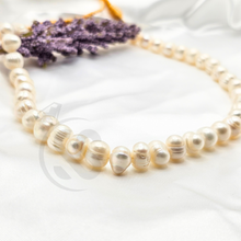 Timeless Elegance: Real Pearl Stone Necklace for Ladies