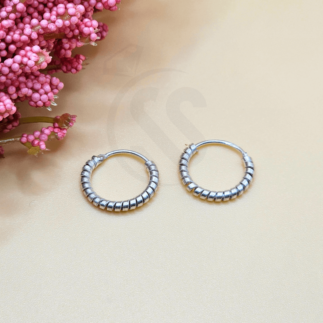 Silver (Chandi) Beautiful Earrings