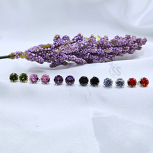 6 mm Zircon Chandi Ear Pins (Tops)