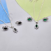 Sterling Silver Pendant Set from Italy