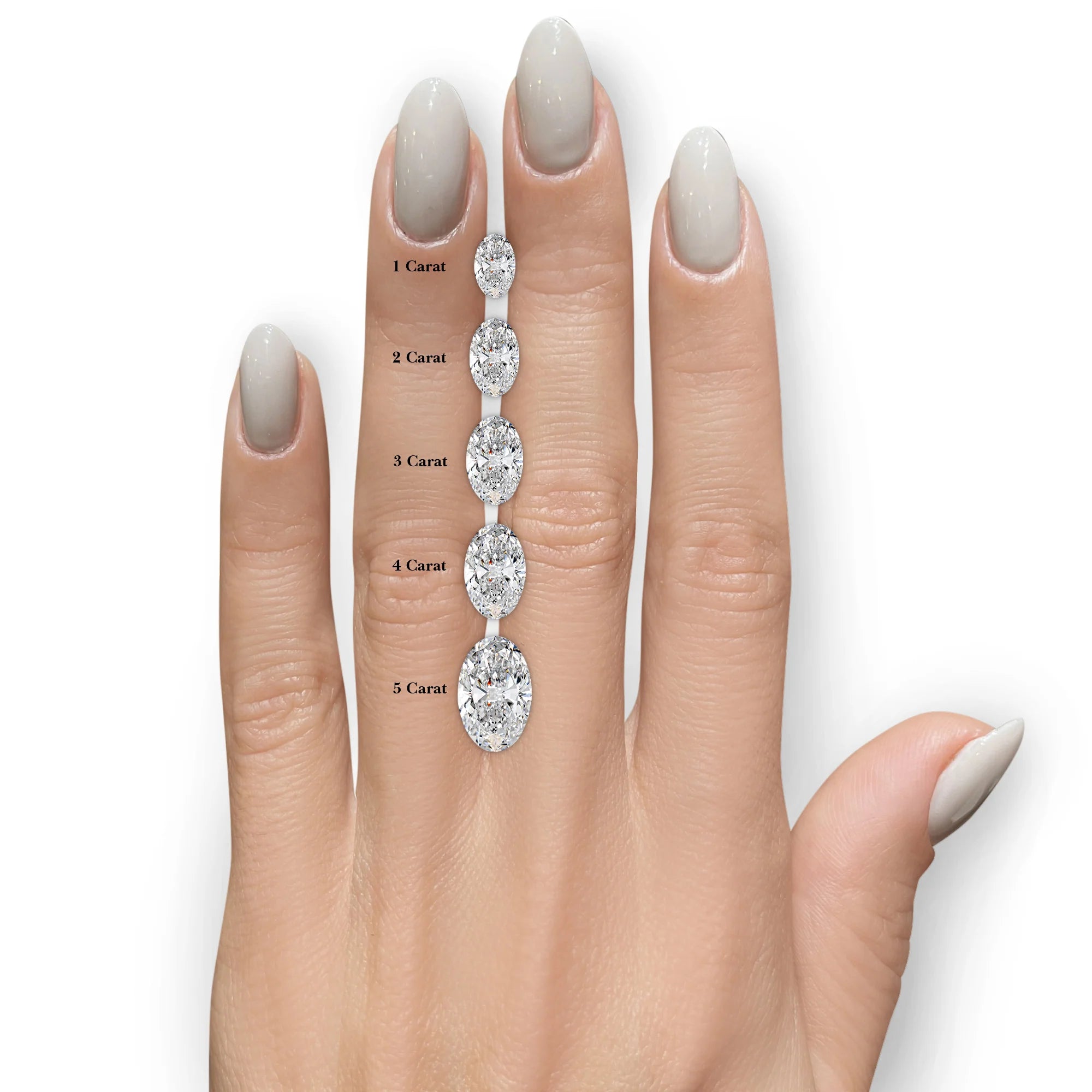 Real Oval Moissanite Loose Diamond With Certificates