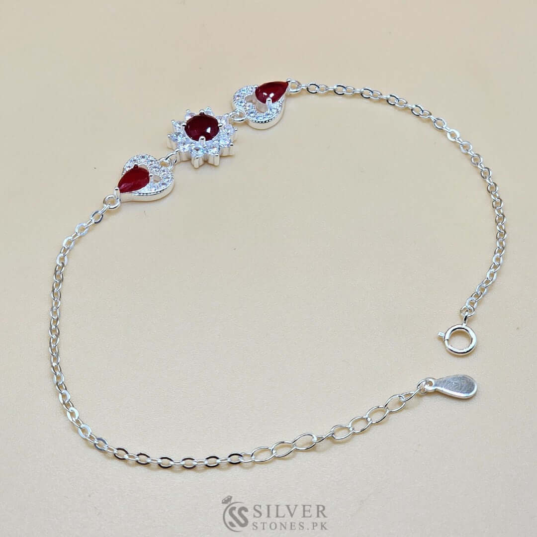 925 Italian Silver Ladies Bracelet