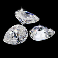 Pear Cut Moissanite 1 ct to 4 ct Moissanite