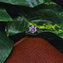 Ladies 1 Carat Moissanite Diamond Ring in Silver