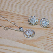 Sterling Silver Pendant Set from Italy