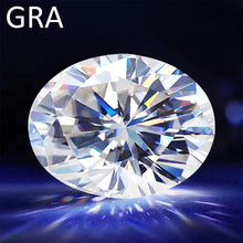 Real Oval Moissanite Loose Diamond With Certificates