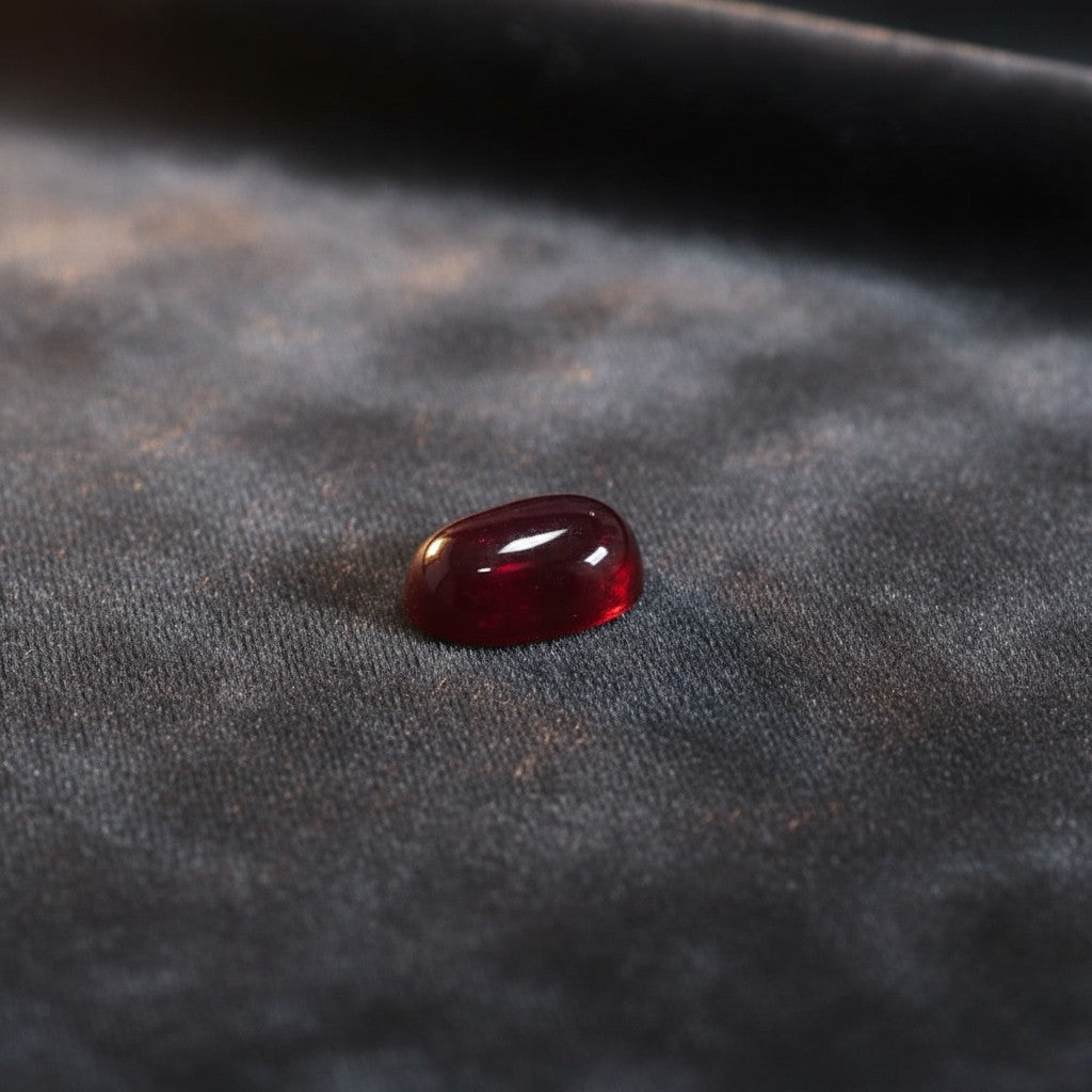 Real Anari Yaqoot Irani natural red gemstone
