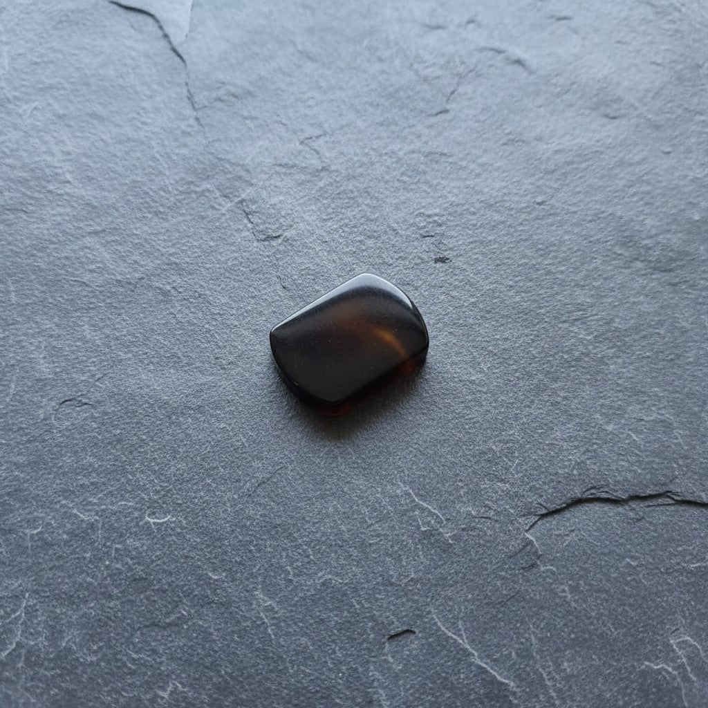 Real Black Aqeeq Stone Italian Cut 100% Original Gemstone