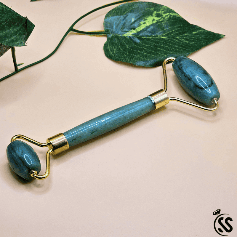 Real Jade Stone Facial Roller – Natural Beauty Enhancer
