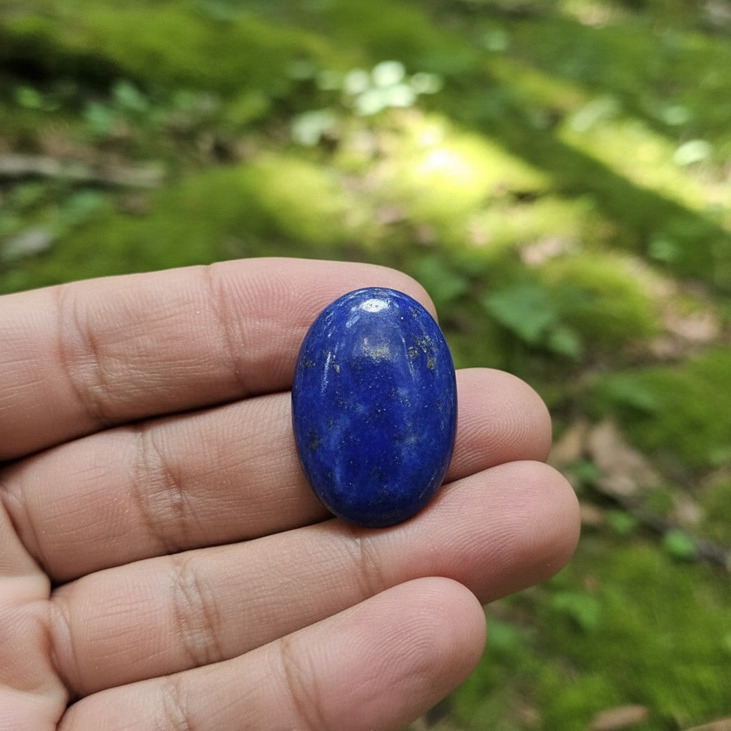 Real Lapis Lazuli Lajward natural blue gemstone