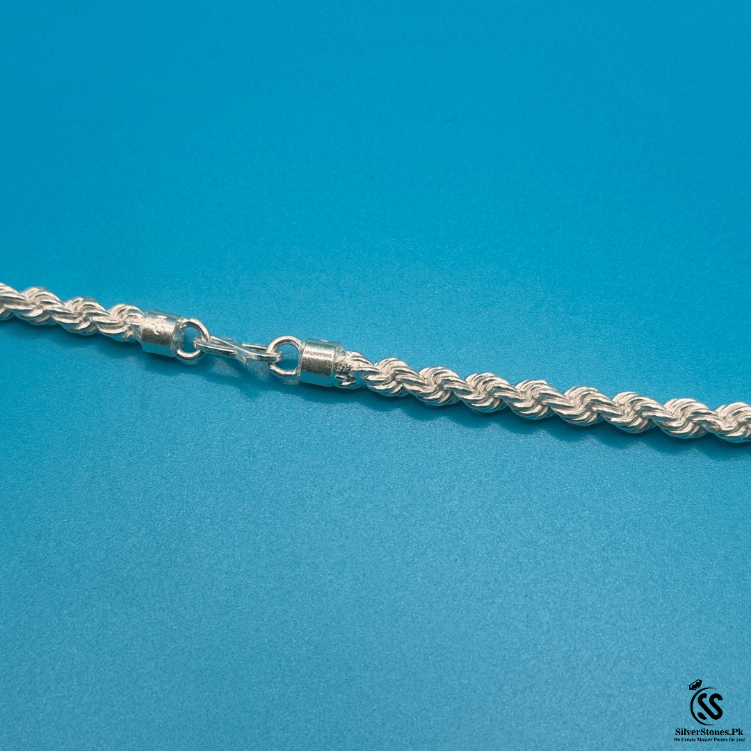 Heavy Weight Silver Rope Chain – SilverStones.Pk