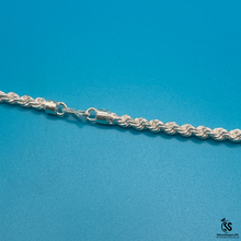 Heavy Weight Silver Rope Chain