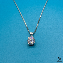 Italian Silver 925 Diamond style Pendant